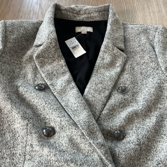 LOFT | Grey | Blazer | Size 14 - Picture 5 of 7